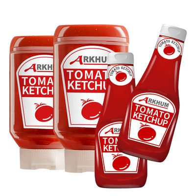 คุณภาพ Flavored Tomato Sauce Ketchup Flavored Condiment with 150g Bag and 150g Box Packaging and Nutrient Reference Value Energy 7% โรงงาน
